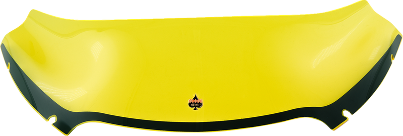 KLOCK WERKS Kolor Flare™ Windshield - 6" - Yellow Ice - FLTR KWW-01-0629