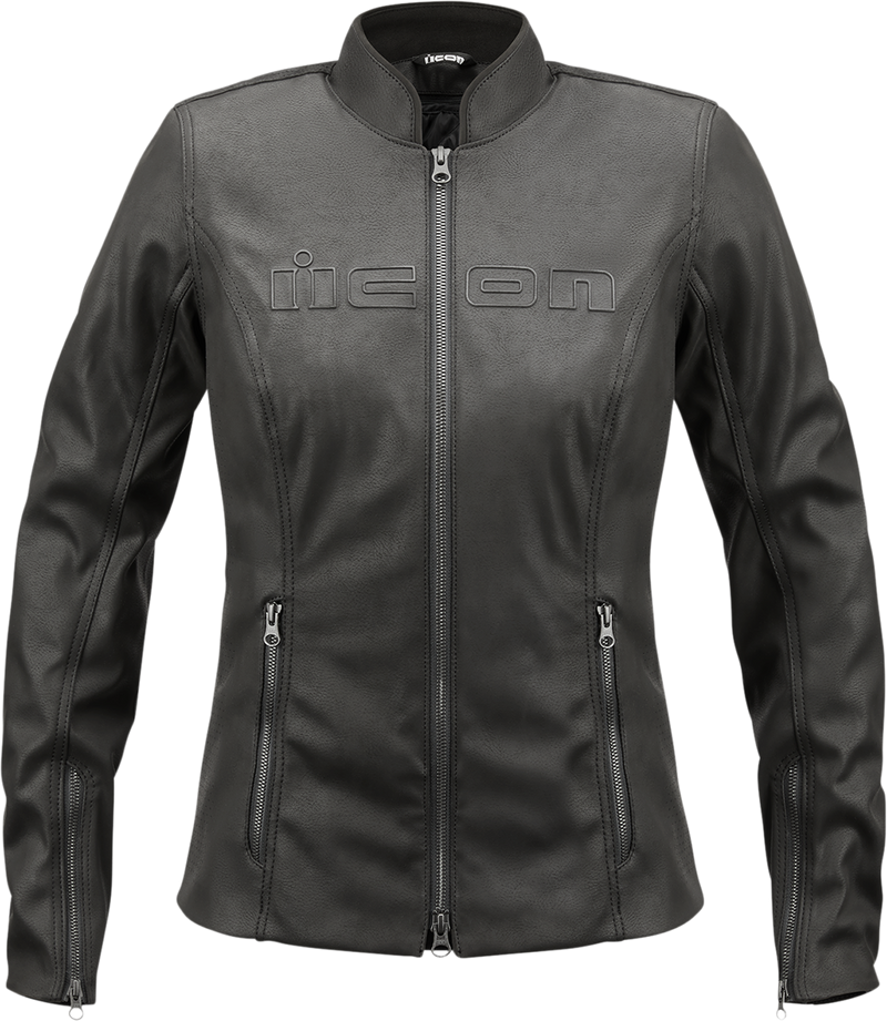 ICON Women's Tuscadero2™ Jacket - Black - US XS 2822-1426