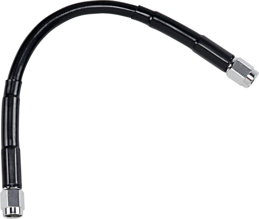 DRAG SPECIALTIES Universal Brake Line - Black - 9" 809-BLK
