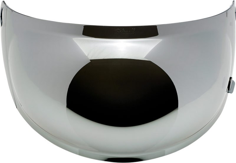 BILTWELL Gringo S Gen 2 Shield - Bubble - Chrome Mirror 1113-221