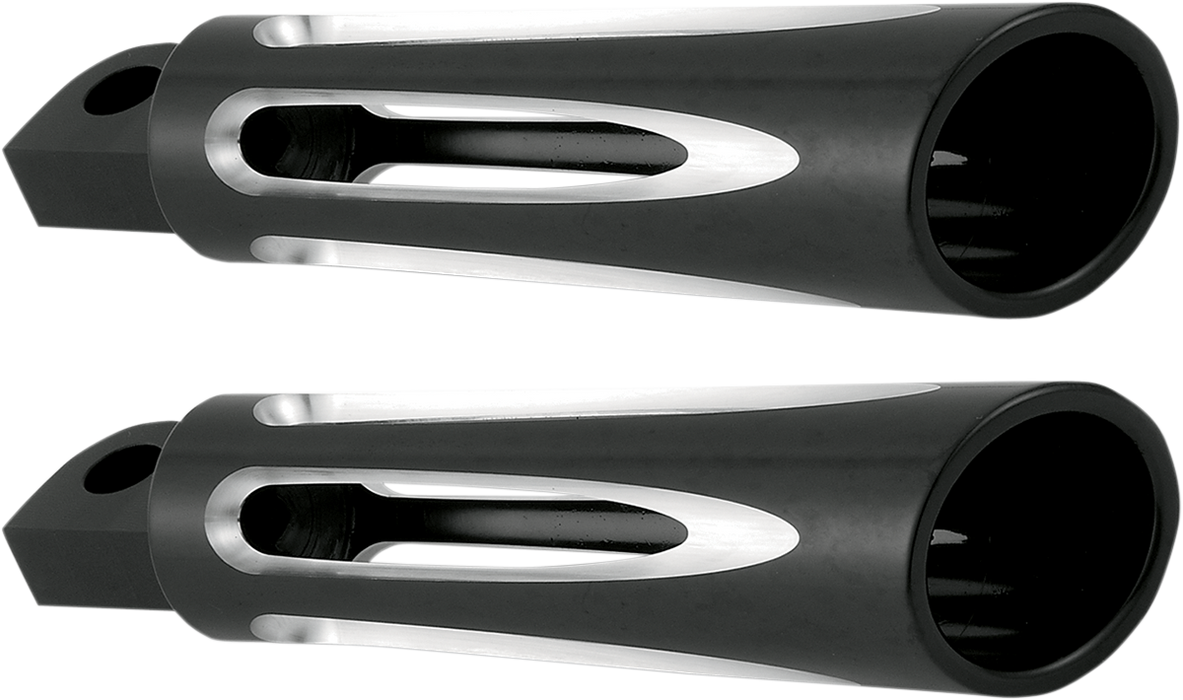 ARLEN NESS Footpeg - Deep Cut - Black 06-472