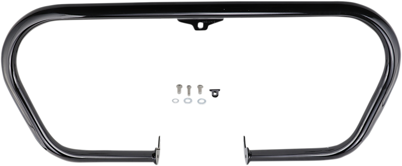 COBRA V-Bend Freeway Bar - Black - Softail 601-2108B