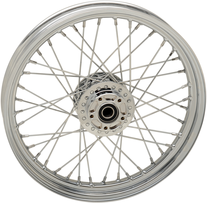 DRAG SPECIALTIES Front Wheel - Single Disc/No ABS - Chrome - 19"x2.50" - '08-'17 FXD 64388