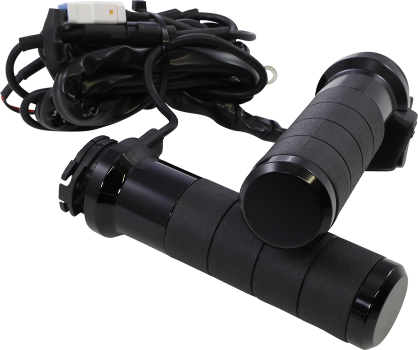 KOSO NORTH AMERICA Grips - Heated - Titan-X - 1" - Black AX068K10