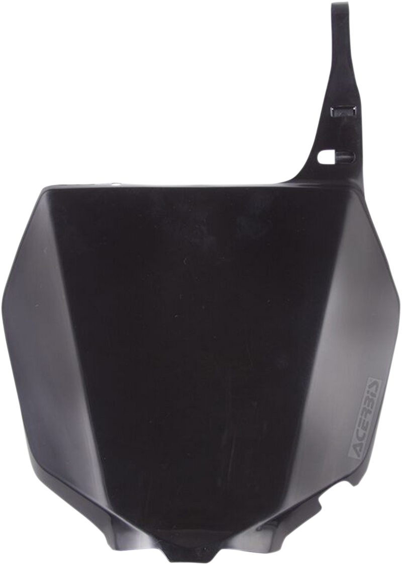 ACERBIS Front Number Plate - Black 2042340001