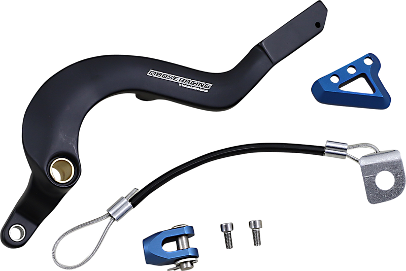 MOOSE RACING Brake Pedal - Blue - Yamaha 82-0224-21-22