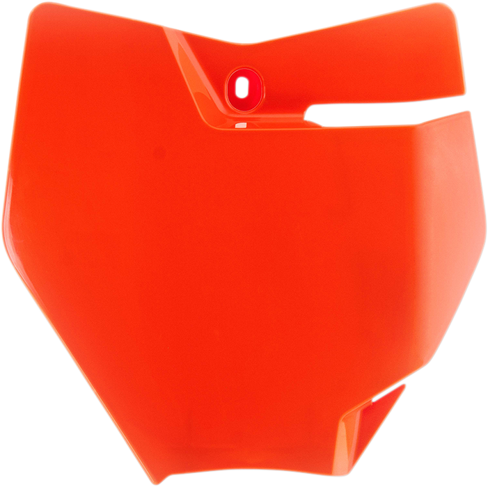 ACERBIS Front Number Plate - '16 Orange 2449405226