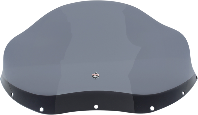 KLOCK WERKS Flare™ Windshield - 12" - Dark Smoke - FXRT KWW-02-0573