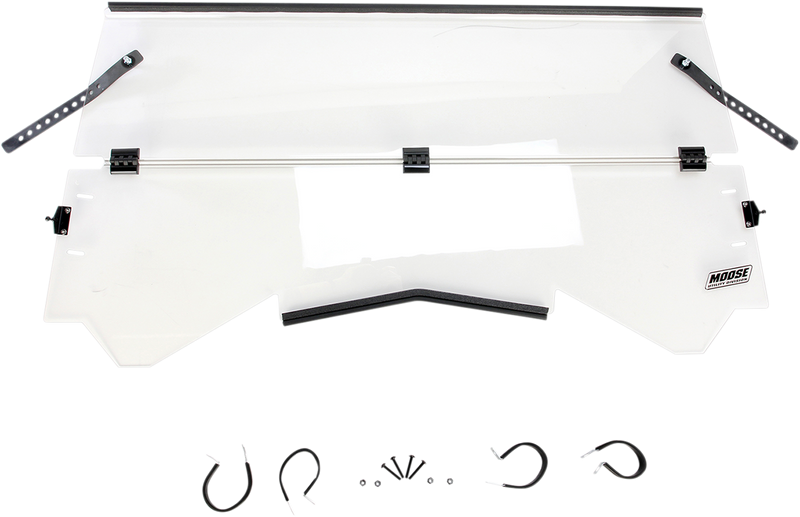 MOOSE UTILITY Full Folding Windshield - Can-Am LEMA100-0028