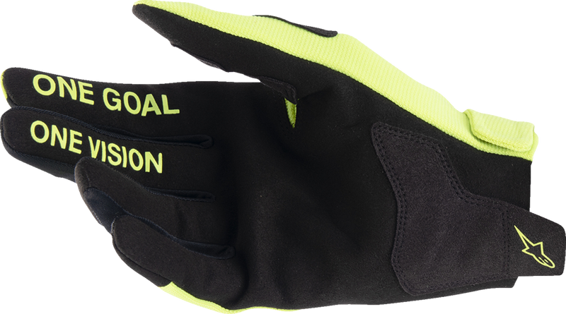 ALPINESTARS Youth Radar Gloves - Fluo Yellow/Black - 2XS 3541824-551-2X