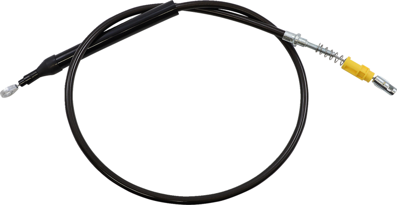 LA CHOPPERS Clutch Cable- Quick Connect - 18" - 20" Ape Hanger Handlebars - Midnight LA-8155C19M