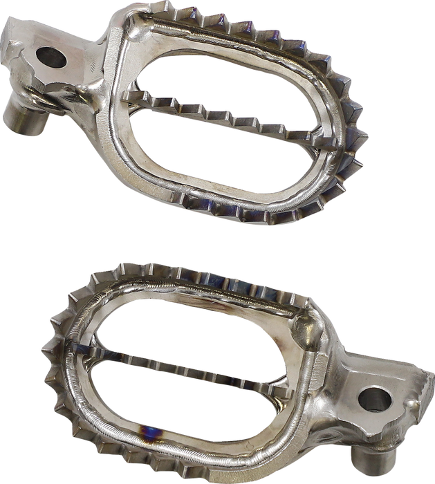 MOOSE RACING Titanium Footpegs - Yamaha 50610-SPTF-00Y