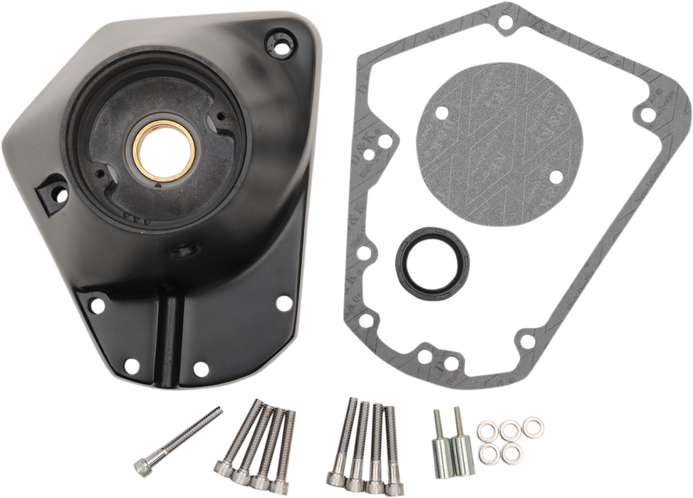 DRAG SPECIALTIES Cam Cover - Satin Black 35-0025SB