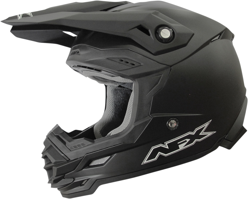 AFX FX-19R Motorcycle Helmet - Matte Black - Small 0110-7034
