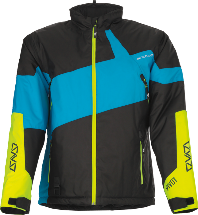 ARCTIVA Pivot 6 Jacket - Black/Blue/Hi-Vis - XL 3120-2115