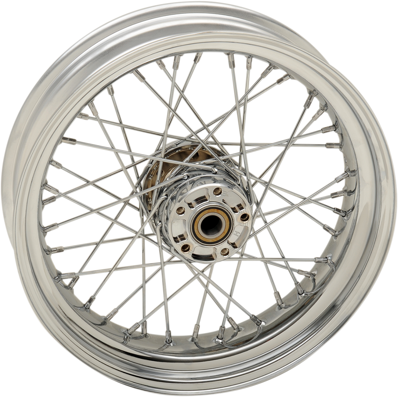 DRAG SPECIALTIES Rear Wheel - Single Disc/ABS - Chrome - 17"x4.50" - '12-'17 FXD 64549
