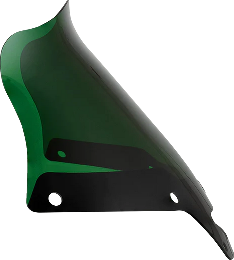 KLOCK WERKS Kolor Flare™ Sport Windshield - 8" - Green - FXLRST KWW-02-0632