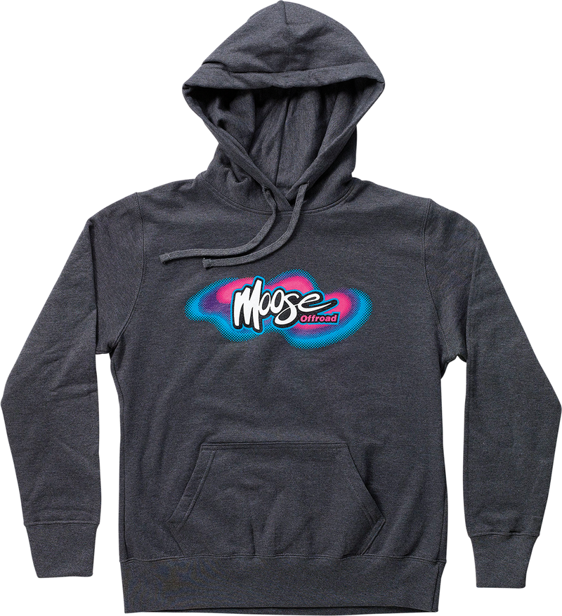 MOOSE RACING Women's Retro Hoodie - Gray - XL 3051-1153