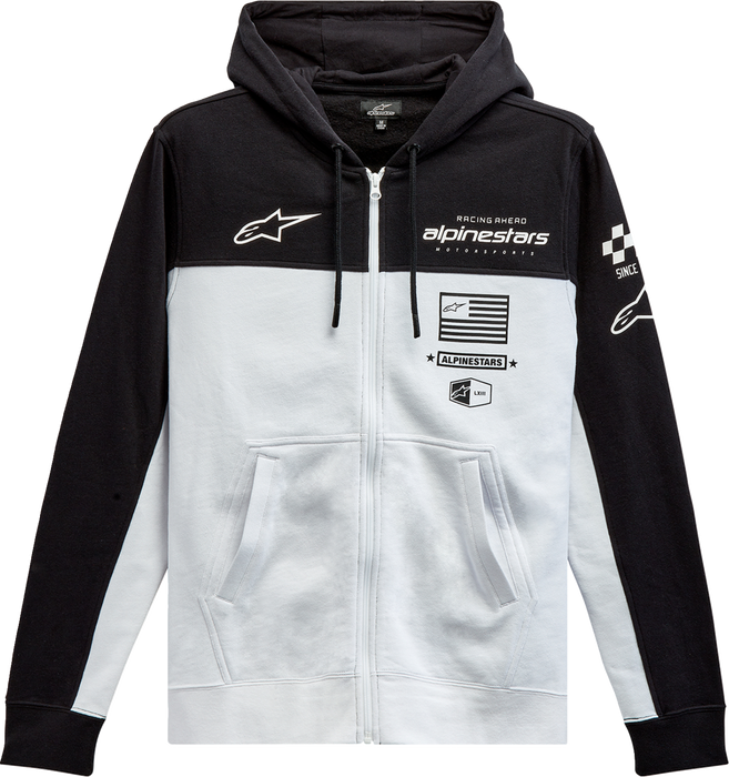 ALPINESTARS H Block Hoodie - Black/White - 2XL 12135107010202X