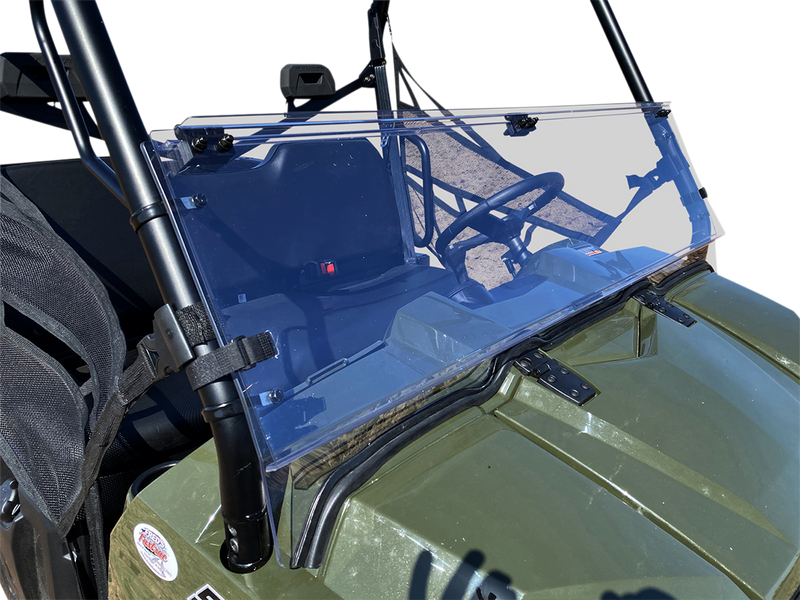 MOOSE UTILITY Full Folding Windshield - Deluxe - Ranger V000267-12200M