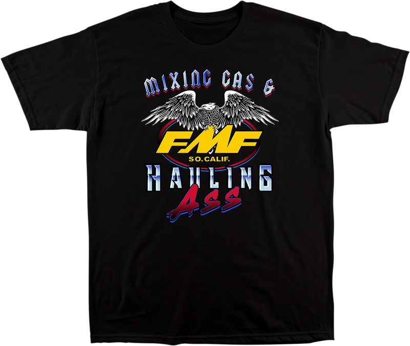 FMF Fighter T-Shirt - Black - Large FA21118907BKLG 3030-21274