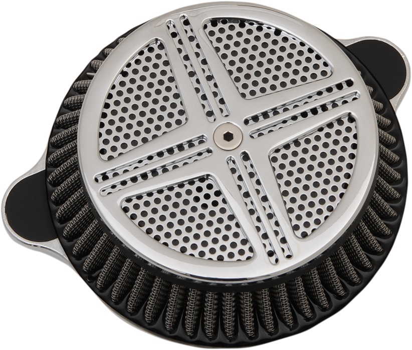 LA CHOPPERS XXX Air Cleaner - Chrome - M8 LA-2390-03