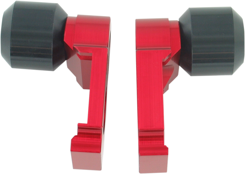 DRIVEN RACING Axle Block Sliders - Suzuki - Red DRAX-111-RD