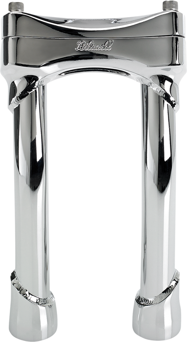 BILTWELL Risers - Murdock - Oversized - Pullback - 8" - Chrome 6414-105-08