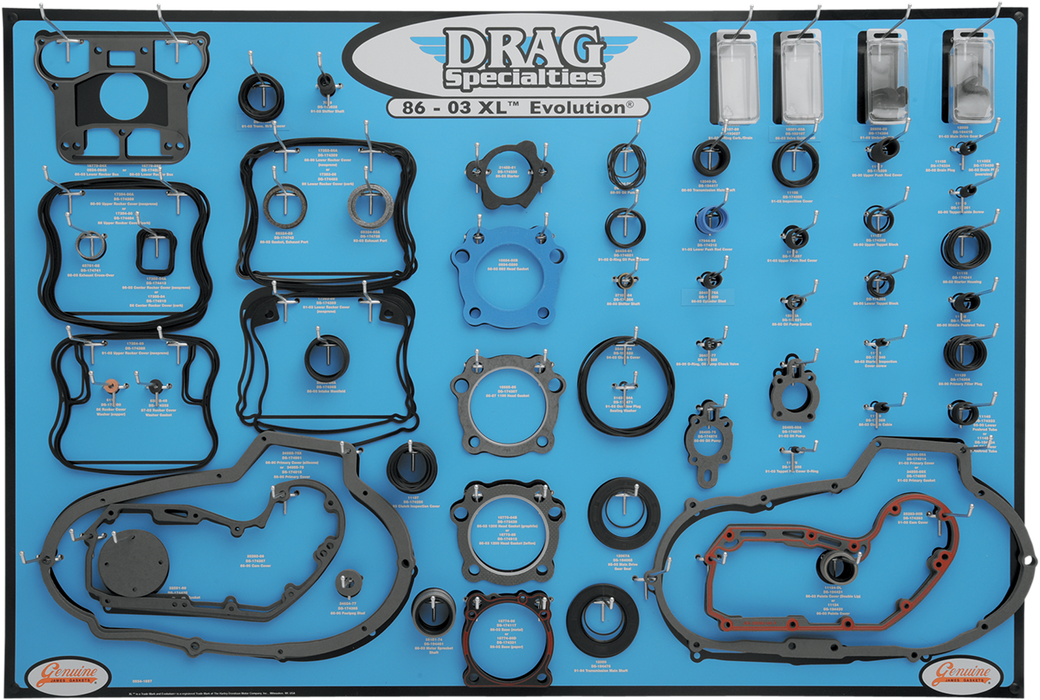 DRAG SPECIALTIES Gasket Board - XL/EVO 0934-1667