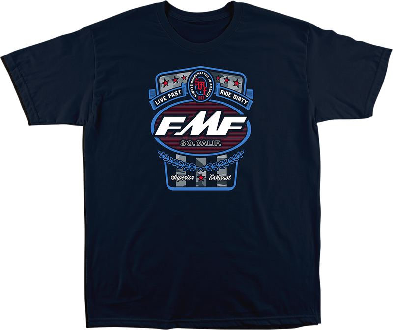 FMF Victory T-Shirt - Navy - Large FA21118910NVLG 3030-21299