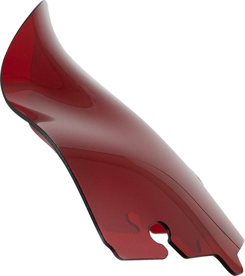 KLOCK WERKS Kolor Flare™ Sport Windshield - 6-1/2" - Red - FLH KWW-01-0684