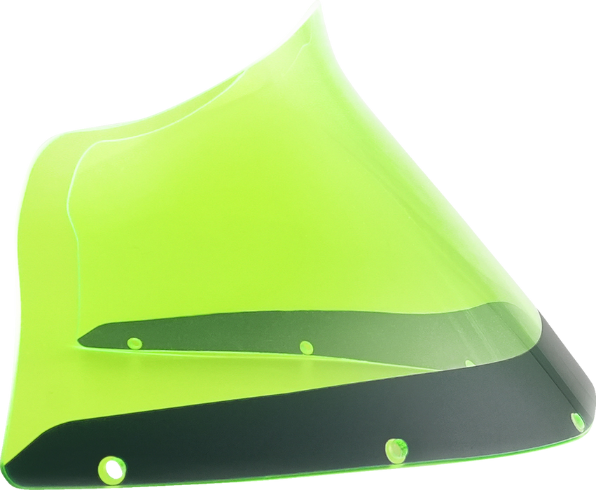 KLOCK WERKS Kolor Flare™ Windshield - 9" - Green Ice - FXRP KWW-02-0610