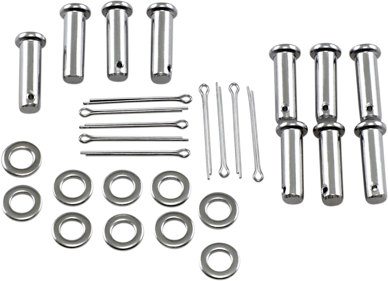 DRAG SPECIALTIES Clevis Pin - Washer - Chrome 110054-HC3