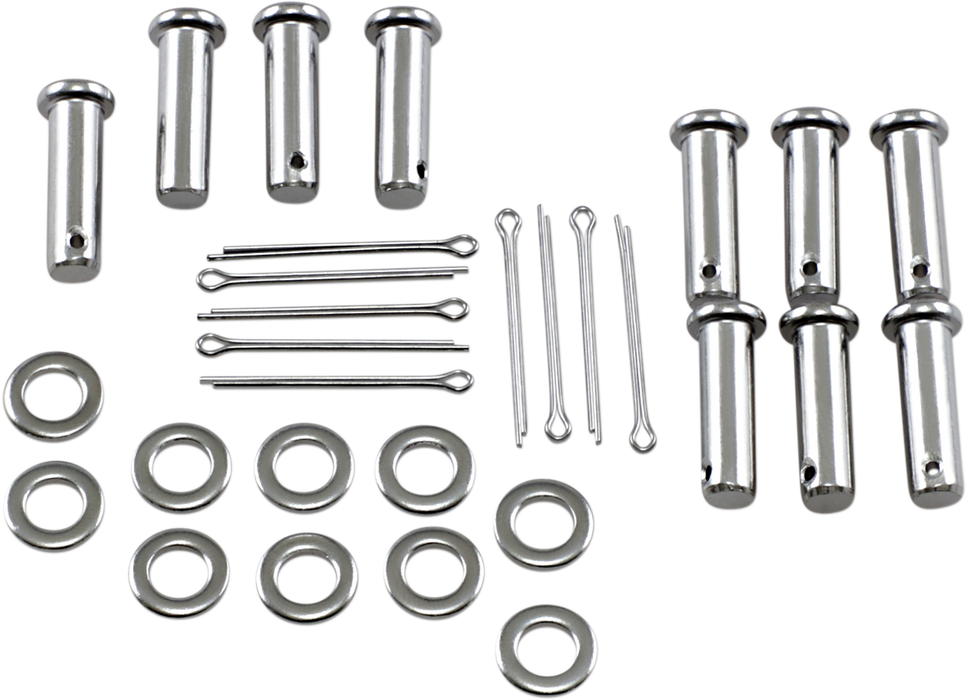 DRAG SPECIALTIES Clevis Pin - Washer - Chrome 110054-HC3