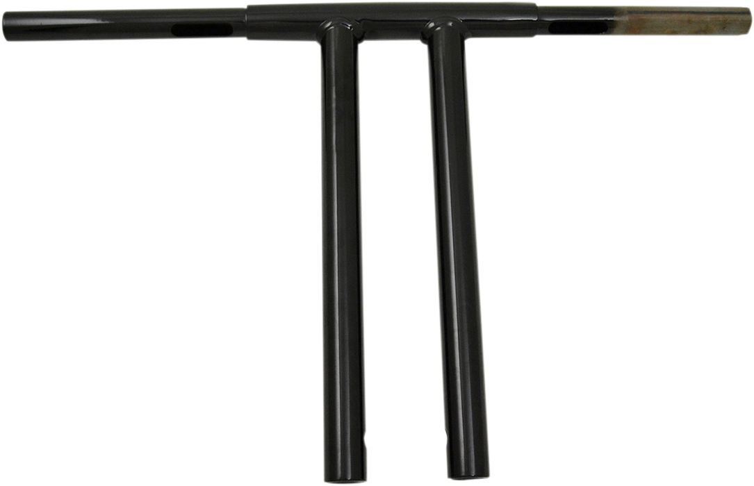 DRAG SPECIALTIES Handlebar - T-Bar - Buffalo - 14" - Black S/B GLOSS BLK W/TBW NOTCH 0601-3975