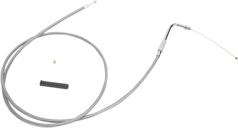 DRAG SPECIALTIES Throttle Cable - 52" - Braided 5331152B