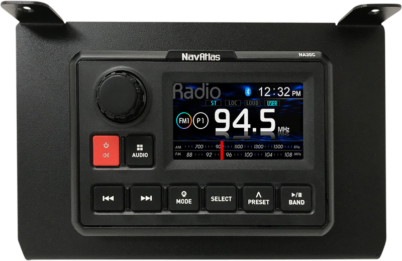 NAVATLAS Lower Glove Box Mount - 3" Source Kit - RZR DK30RZR