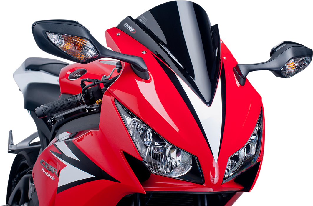 PUIG HI-TECH PARTS Race Windscreen - Black - CBR1000RR 5994N