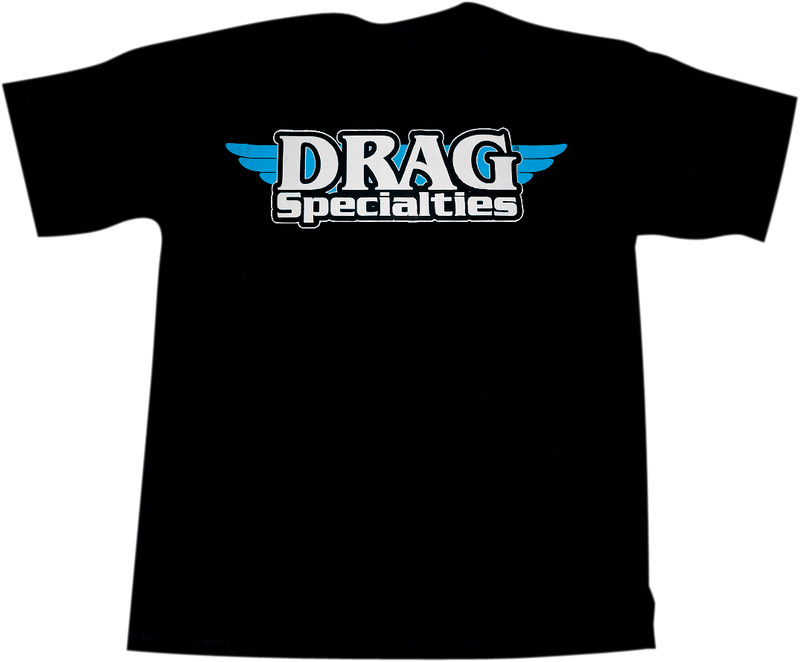 DRAG SPECIALTIES Drag Specialties T-Shirt - Black - XL 3030-3334