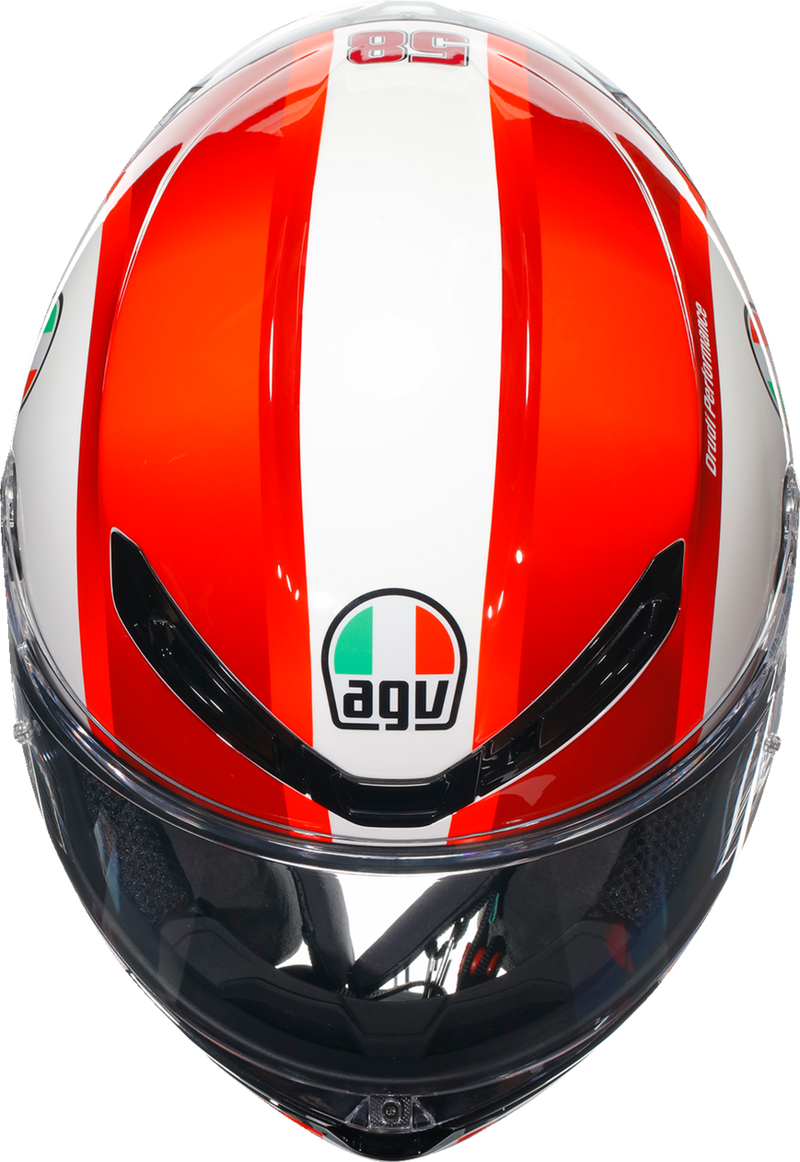 AGV K6 S Motorcycle Helmet - Sic58 - Large 2118395002004L