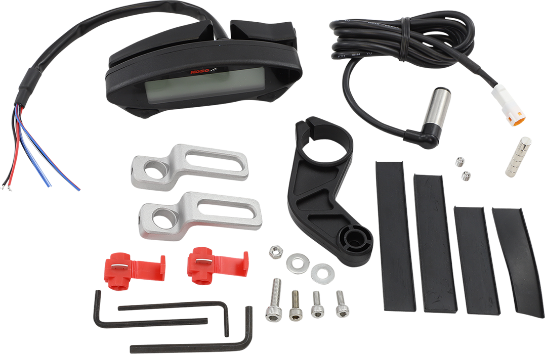 KOSO NORTH AMERICA Universal EX-02 Enduro - 1.57" L x 4.72" W x 0.90" H BA048000