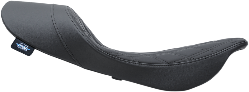 DRAG SPECIALTIES Low Profile Solo Seat - Forward Positioned - Double Diamond 0801-1159