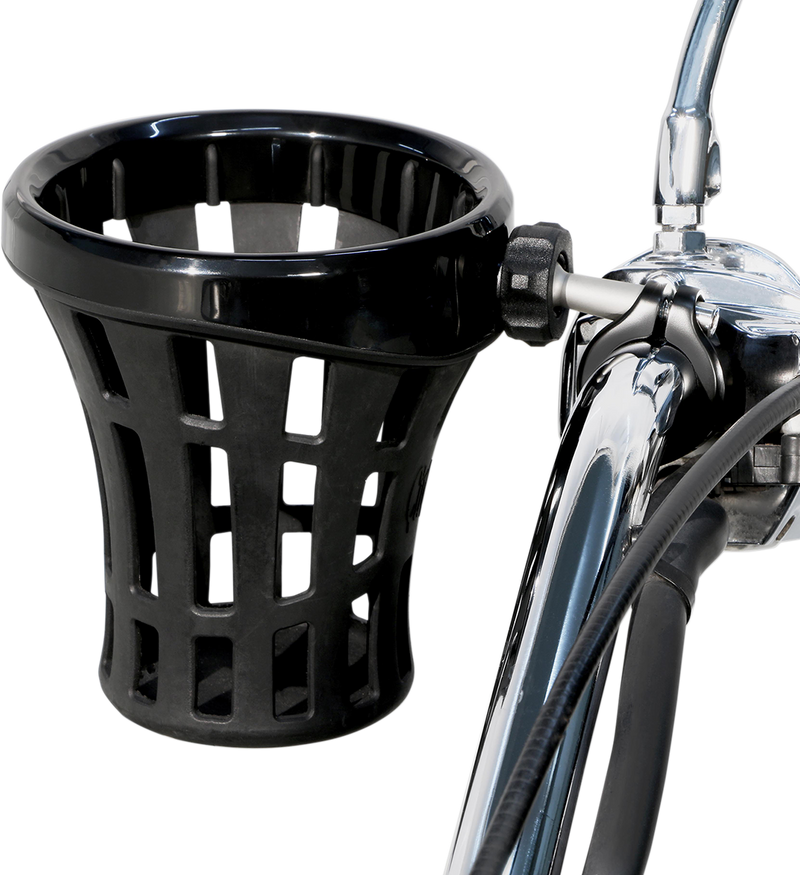 CIRO Drink Holder - 7/8" - 1" Clamp - Black 50913