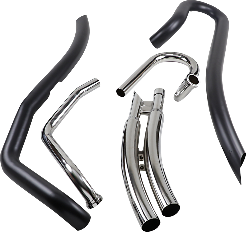 COBRA Speedster Swept Exhaust - Black - M109R 3221B