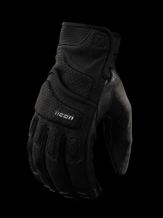 ICON Superduty3™ Motorcycle Gloves - Black - Small 3301-4594