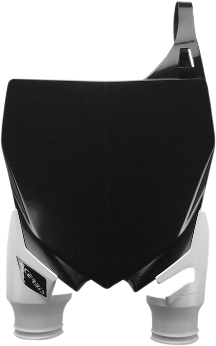 ACERBIS Raptor Number Plate - Black/White 2527401007