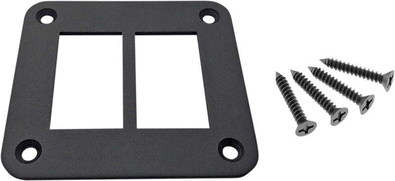 MOOSE UTILITY Universal Dash Plate - 2 Switches 2PP-ADA