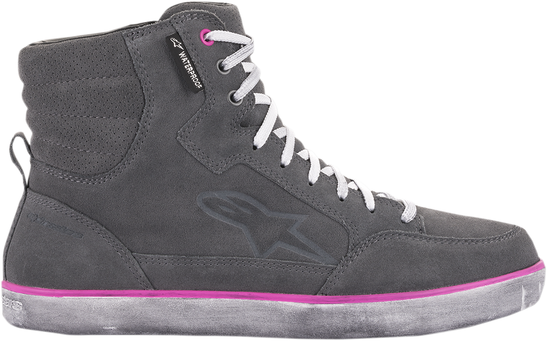 ALPINESTARS J-6 Waterproof Women's Shoes - Gray/Pink - US 5.5 254222090956