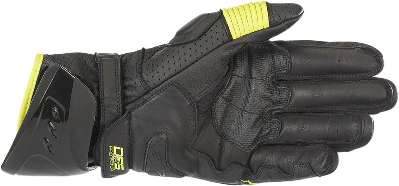 ALPINESTARS GP Pro R3 Gloves - Black/Fluo Yellow - 3XL 3556719-155-3XL