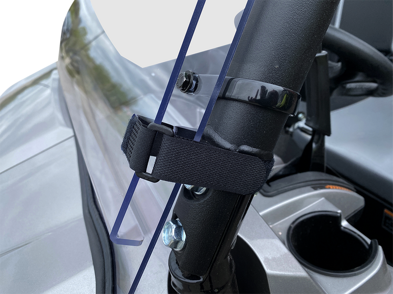 MOOSE UTILITY Full Folding Windshield - Deluxe - Mule V000276-12200M